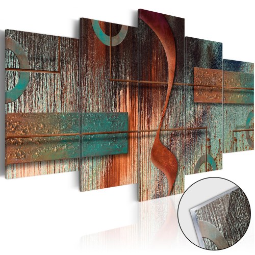 Billede på akrylglas Abstract Melody - abstrakt vægkunst