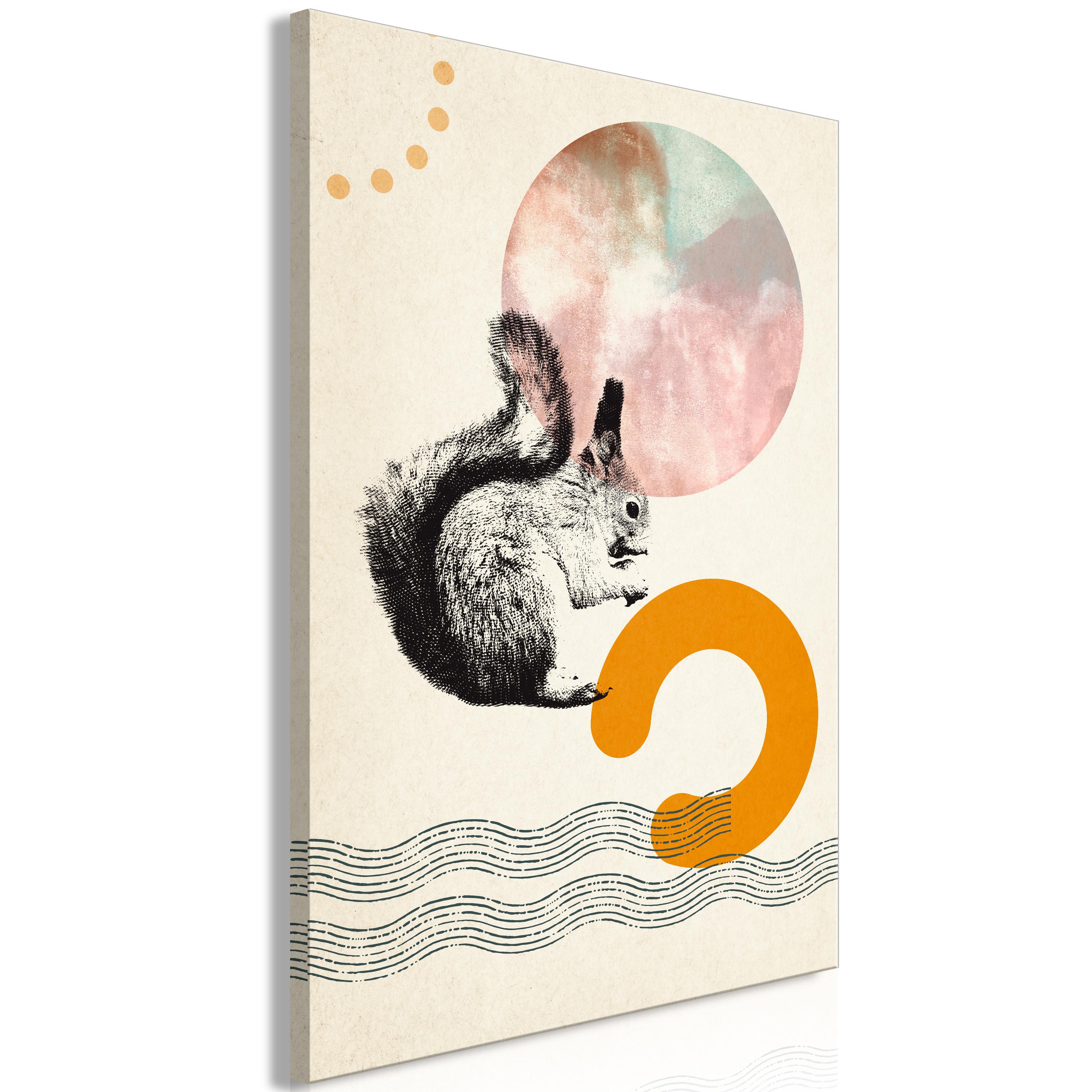 Billede - Little Redhead (1 Part) Vertical - 40 x 60 cm - På italiensk lærred billede