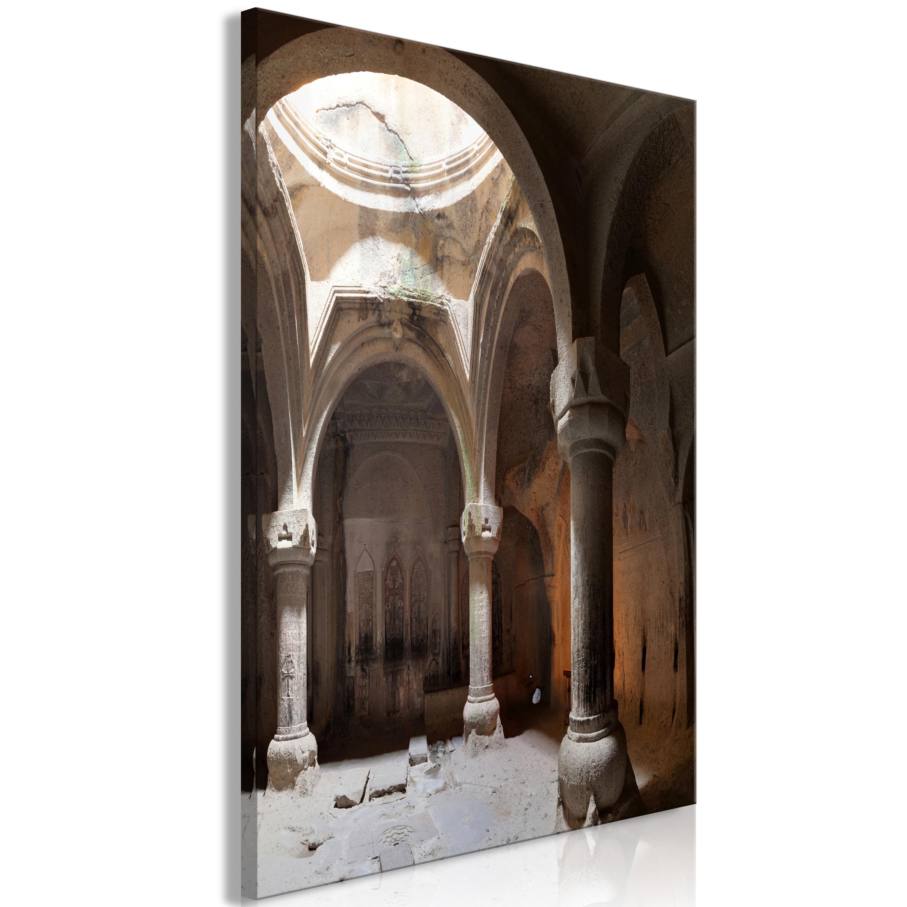 Billede - Temple (1 Part) Vertical - 40 x 60 cm - Standard billede