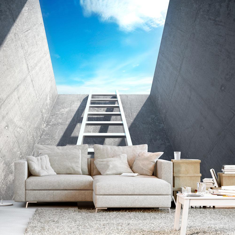 Fototapet - Escape to the Sky - 200 x 140 cm - Standard billede