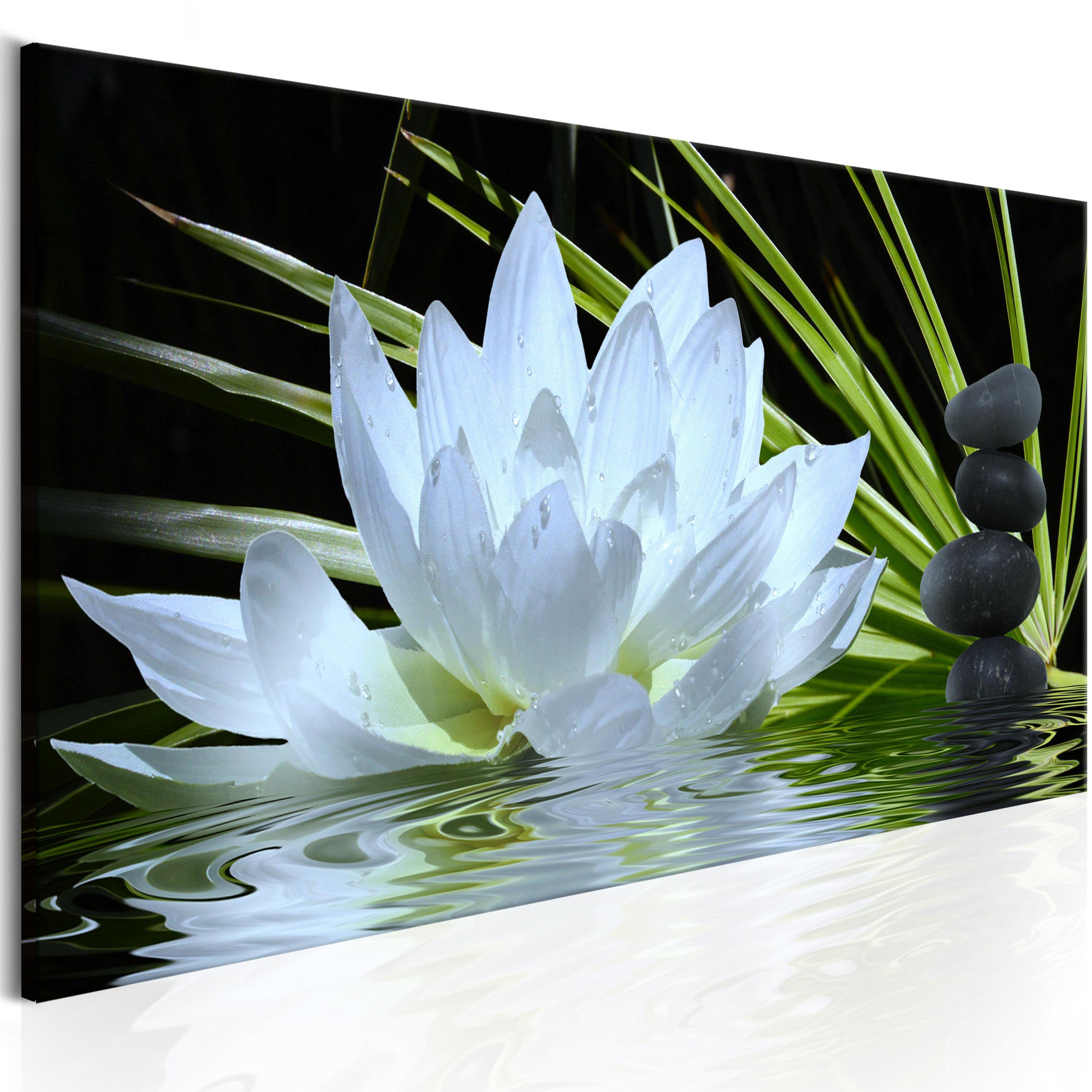 Billede - Zen Garden (1 Part) Narrow - 135 x 45 cm - På italiensk lærred billede