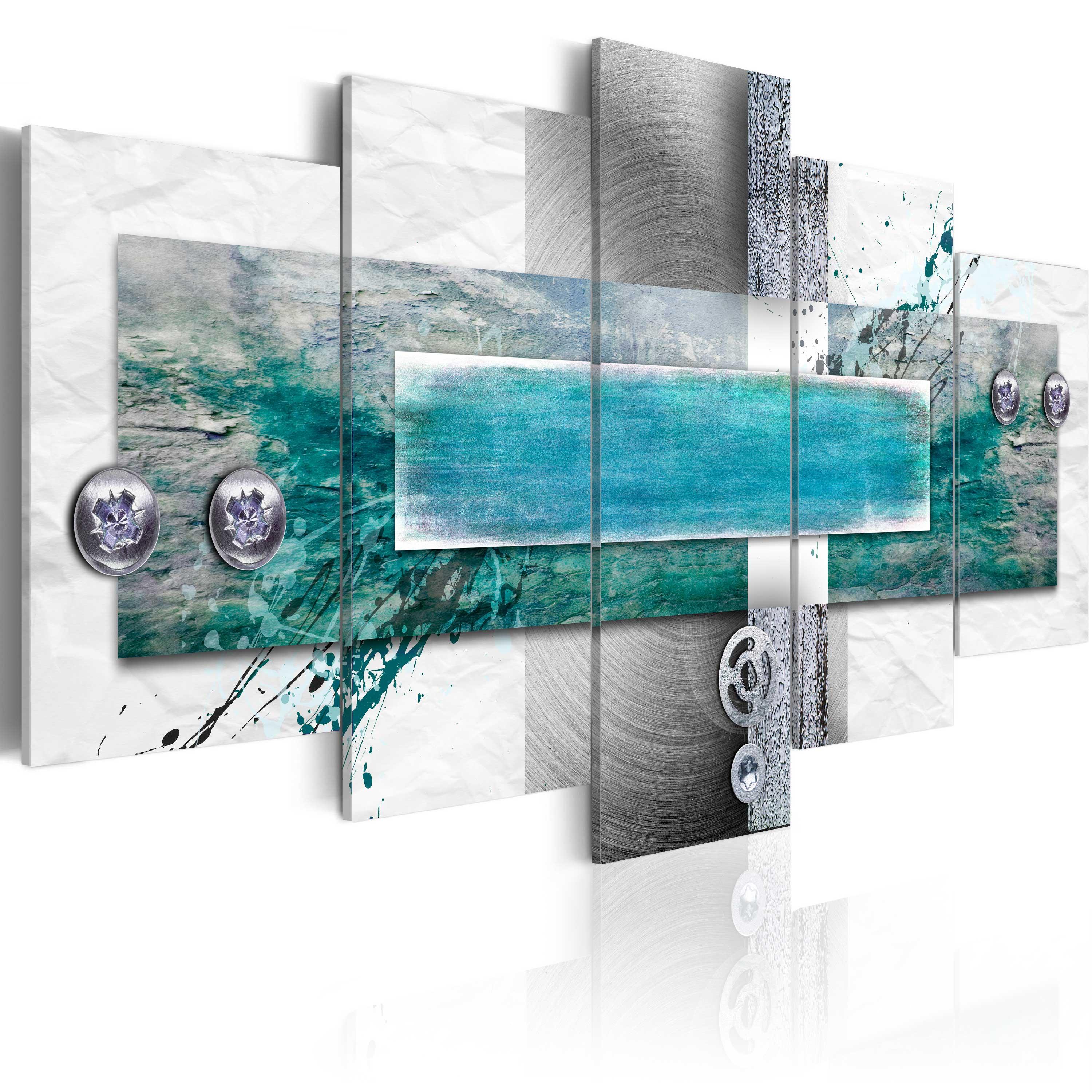 Billede - Flood tide - 100 x 50 cm - På italiensk lærred