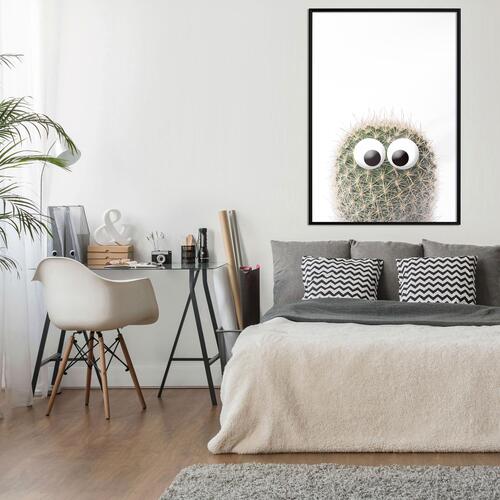 Plakat - Cactus With Eyes