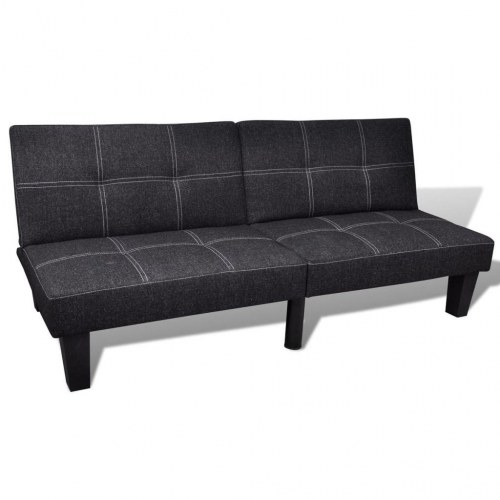 Sovesofa justerbar stof sort