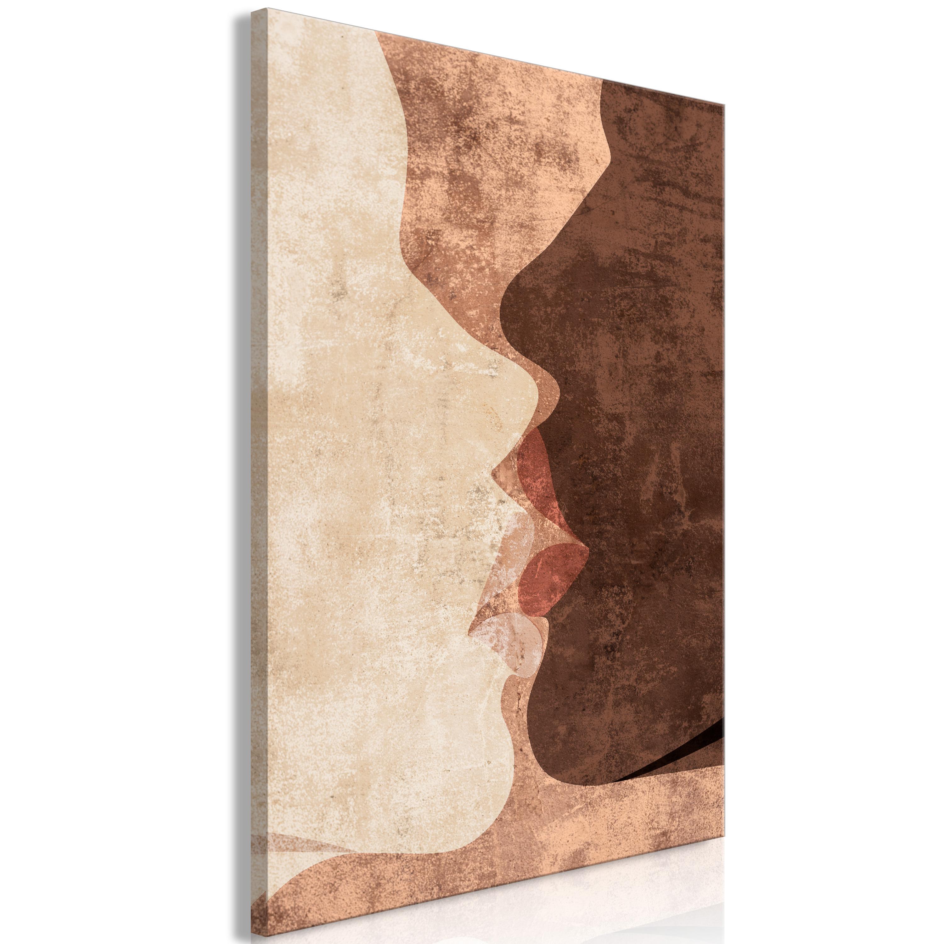 Billede - Unearthly Kiss (1 Part) Vertical - 60 x 90 cm - Standard billede