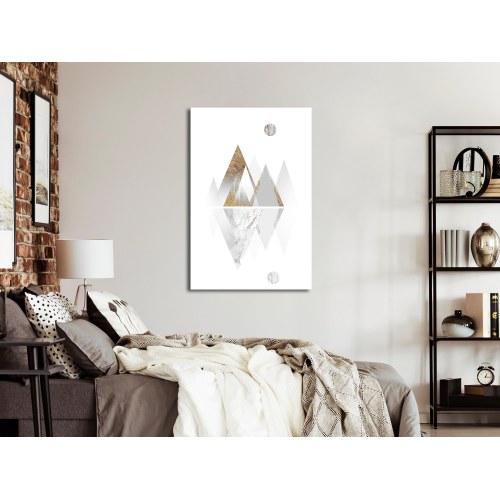 Billede - Road to the Top (1 Part) Beige Vertical