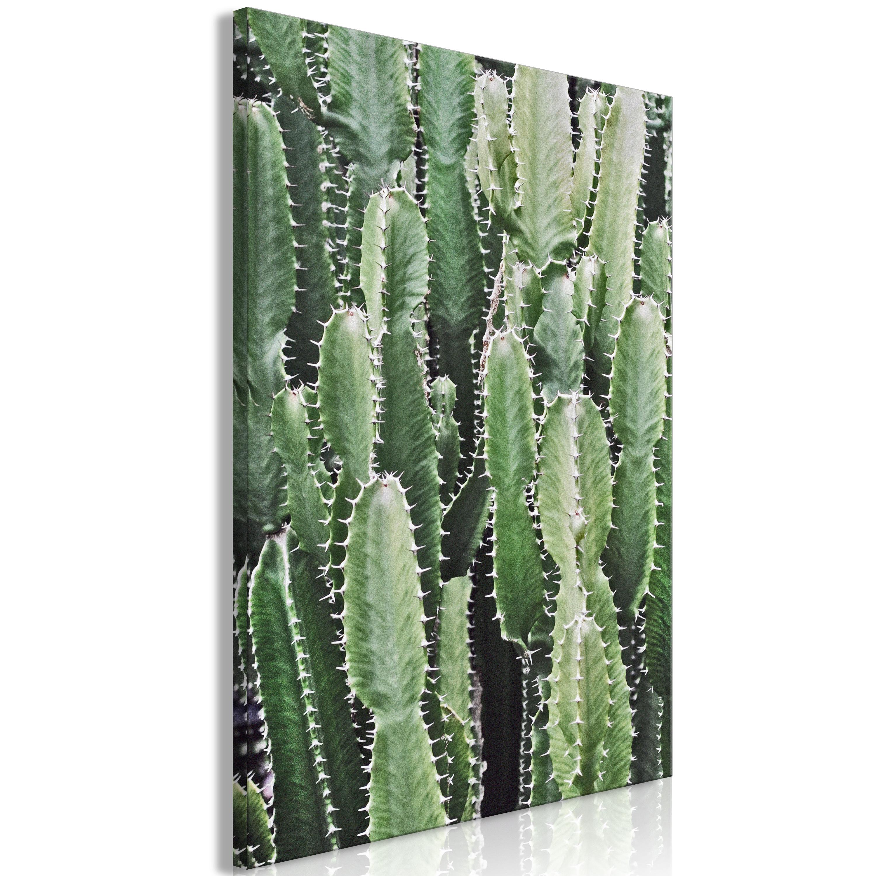 Billede - Cactus Garden (1 Part) Vertical - 40 x 60 cm - Standard billede