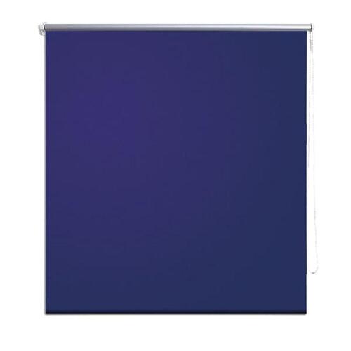 Mørklægningsrullegardin 40 x 100 cm marineblå