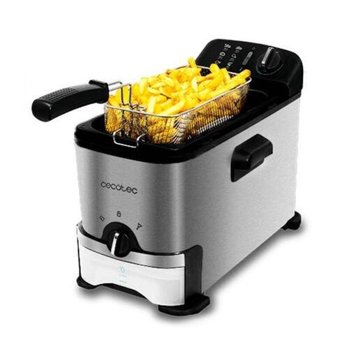 Frituregryde CleanFry 3000 ProFilter 3 L 2000W Sort Rustfrit stål 200W
