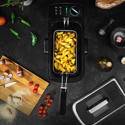 Frituregryde CleanFry 3000 ProFilter 3 L 2000W Sort Rustfrit stål 200W