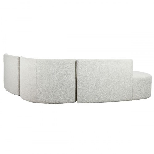 Sofa - hvid, moderne, 250 x 241 x 66 cm