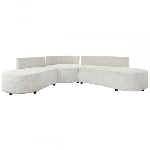 Sofa - hvid, moderne, 250 x 241 x 66 cm