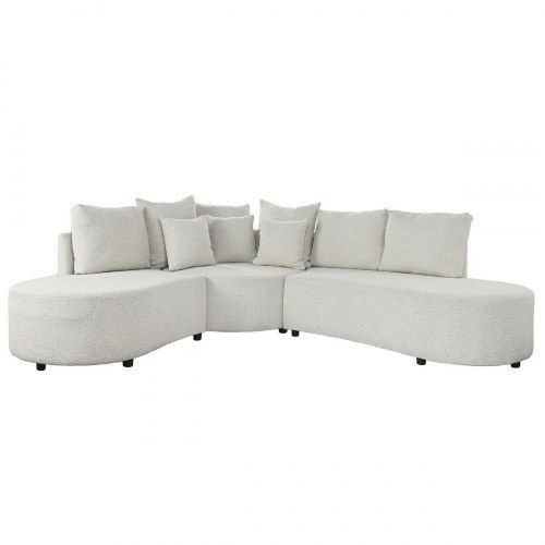 Sofa - hvid, moderne, 250 x 241 x 66 cm