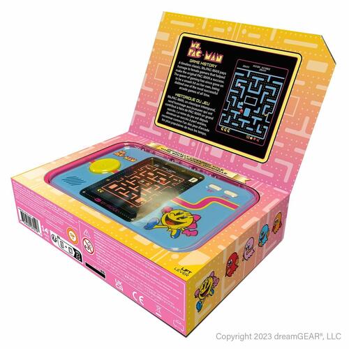 Transportabel spillekonsol My Arcade Pocket Player PRO - Ms. Pac-Man Retro Games Blå