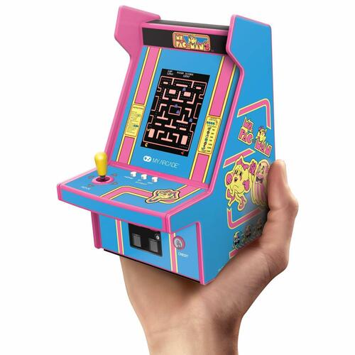 Transportabel spillekonsol My Arcade Micro Player PRO - Ms. Pac-Man Retro Games Blå