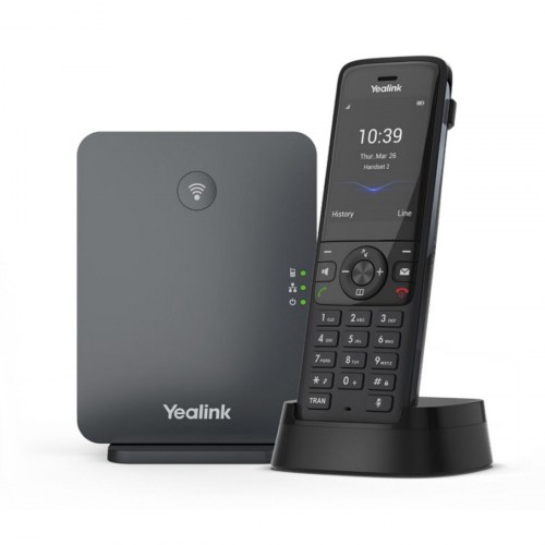 Trådløs telefon Yealink W78P - IP DECT med base og håndsæt