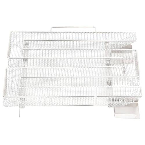 Koldrøgsgenerator 22,5 cm fire sider rustfrit stål