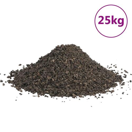 Basaltgrus 25 kg 3-5 mm sort