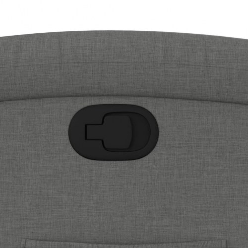 Lænestol mørkegrå stof