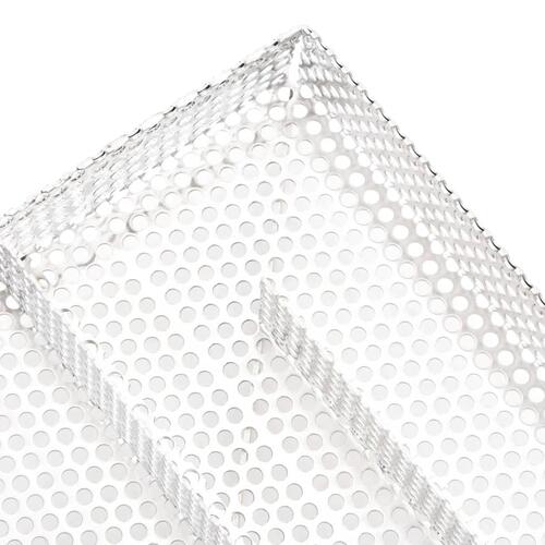 Koldrøgsgenerator 21 cm med 5 rum rustfrit stål