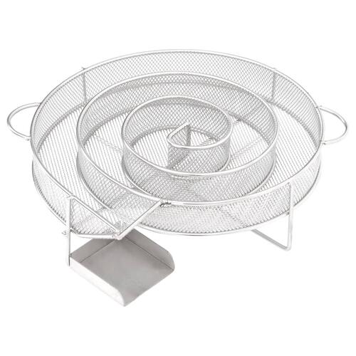 Koldrøgsgenerator rund 19,5 cm rustfrit stål