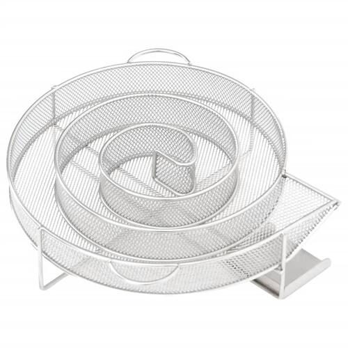 Koldrøgsgenerator rund 19,5 cm rustfrit stål