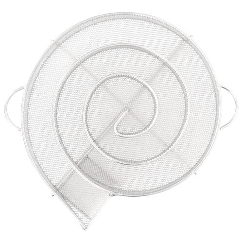 Koldrøgsgenerator rund 19,5 cm rustfrit stål