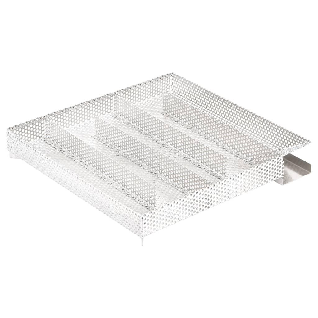 Koldrøgsgenerator 27 cm med 5 rum rustfrit stål