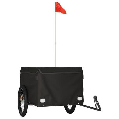 Cykelanhænger 45 kg jern sort