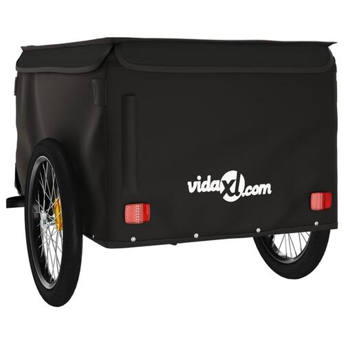 Cykelanhænger 45 kg jern sort