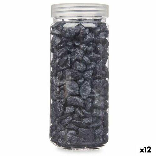 Dekorative sten Sort 10 - 20 mm 700 g (12 enheder)