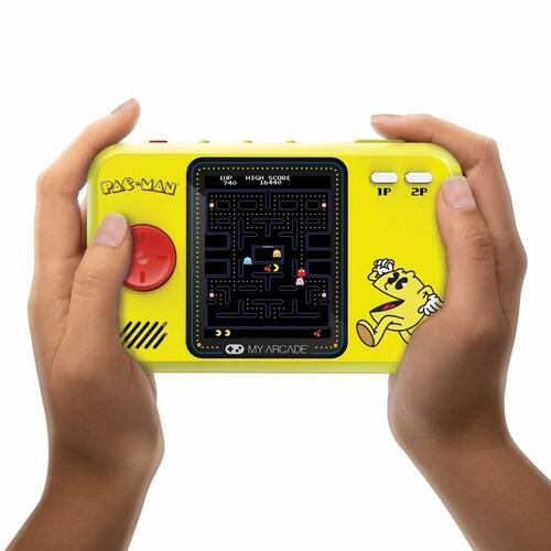 Transportabel spillekonsol My Arcade Pocket Player PRO - Pac-Man Retro Games Gul