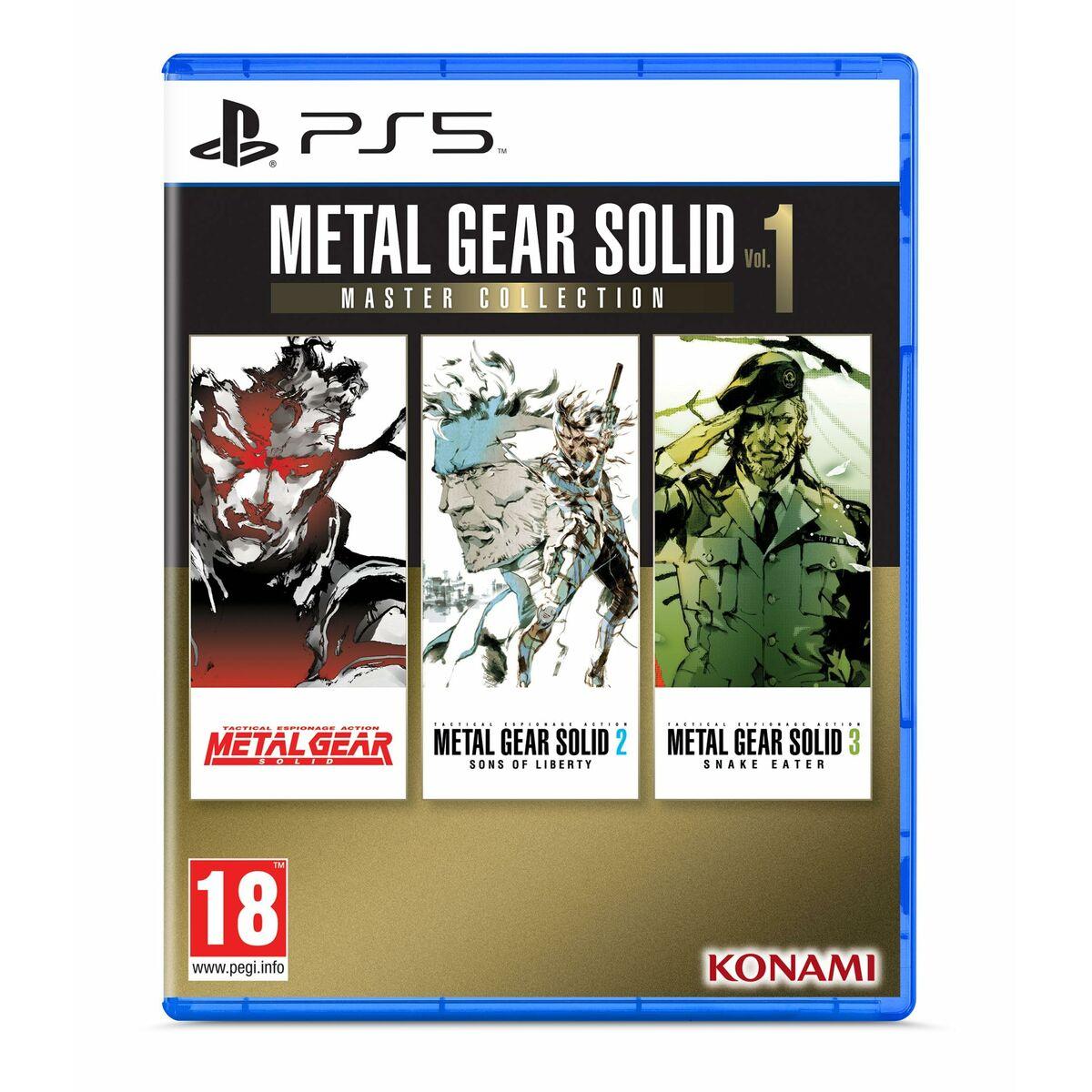PlayStation 5 spil Konami Metal Gear Solid Vol.1: Master Collection (FR)