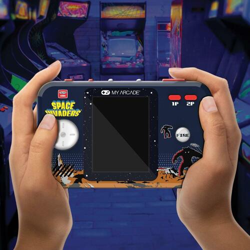 Transportabel spillekonsol My Arcade Pocket Player PRO - Space Invaders Retro Games