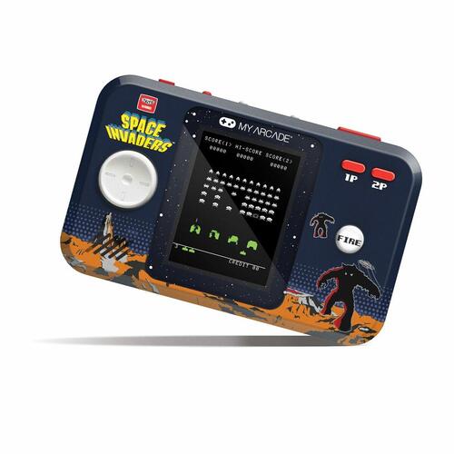 Transportabel spillekonsol My Arcade Pocket Player PRO - Space Invaders Retro Games
