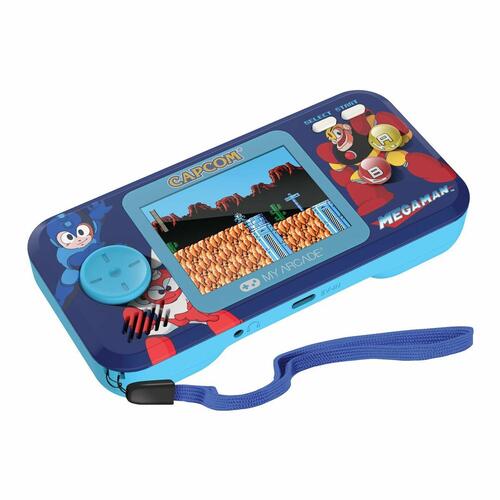 Transportabel spillekonsol My Arcade Pocket Player PRO - Megaman Retro Games Blå