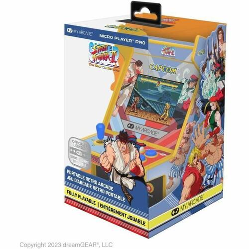 Transportabel spillekonsol My Arcade Micro Player PRO - Super Street Fighter II Retro Games