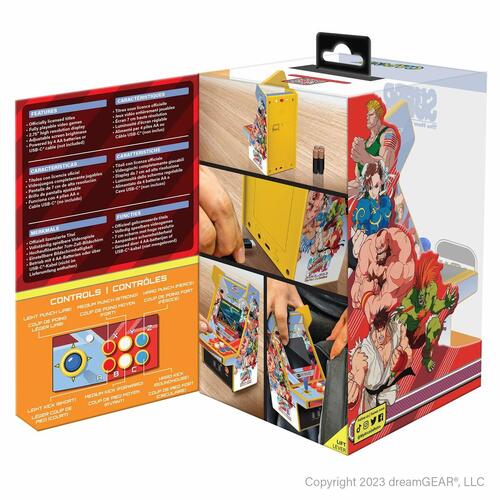 Transportabel spillekonsol My Arcade Micro Player PRO - Super Street Fighter II Retro Games