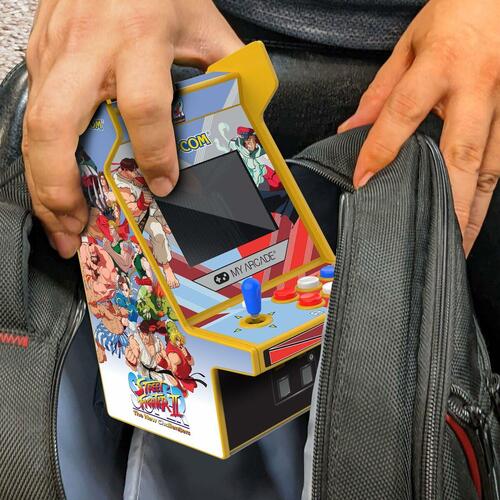 Transportabel spillekonsol My Arcade Micro Player PRO - Super Street Fighter II Retro Games
