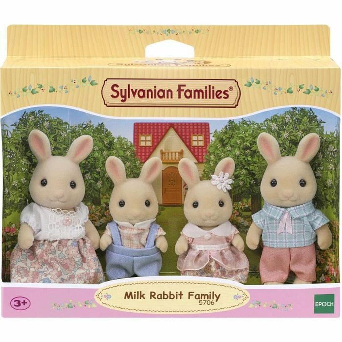 Sylvanian Families 5706 - Kanin Familie, sæt med 4 figurer billede