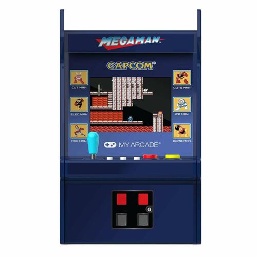 Transportabel spillekonsol My Arcade Micro Player PRO - Megaman Retro Games Blå
