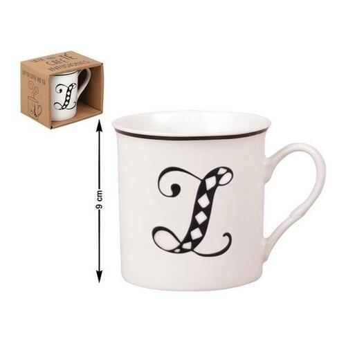 Krus i Keramik Bogstaver (310 Ml) P (OUTLET A+)
