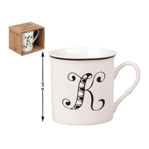 Krus i Keramik Bogstaver (310 Ml) P (OUTLET A+)