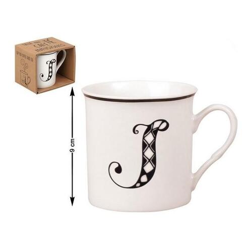 Krus i Keramik Bogstaver (310 Ml) P (OUTLET A+)