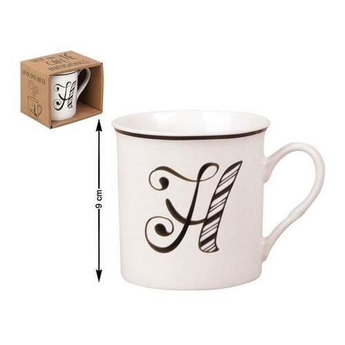 Krus i Keramik Bogstaver (310 Ml) P (OUTLET A+)
