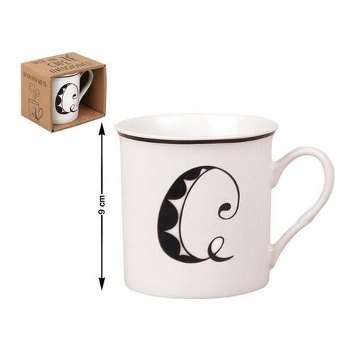 Krus i Keramik Bogstaver (310 Ml) P (OUTLET A+)
