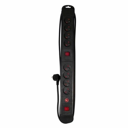Stikdåse - 8 udtag med kontakt Chacon (1,5 m) (OUTLET A+)
