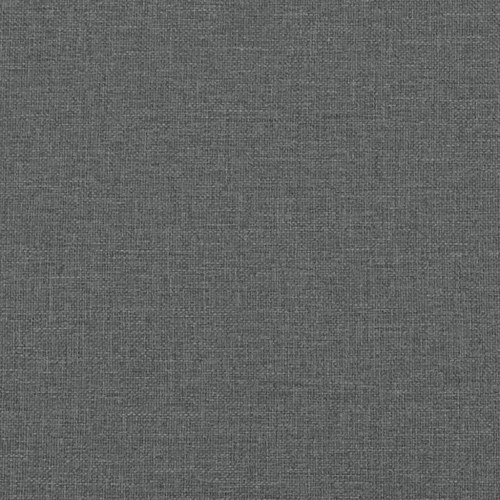 2-personers sofa i stof - mørkegrå, sædebredde 120 cm