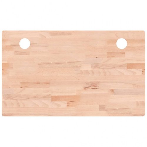 Skrivebordsplade 110x60x4 cm massivt bøgetræ