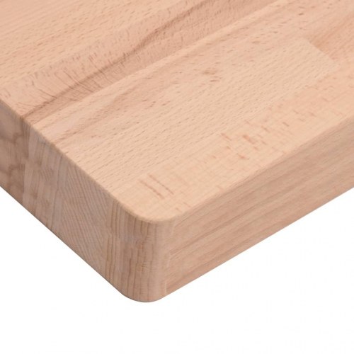 Skrivebordsplade 110x60x4 cm massivt bøgetræ